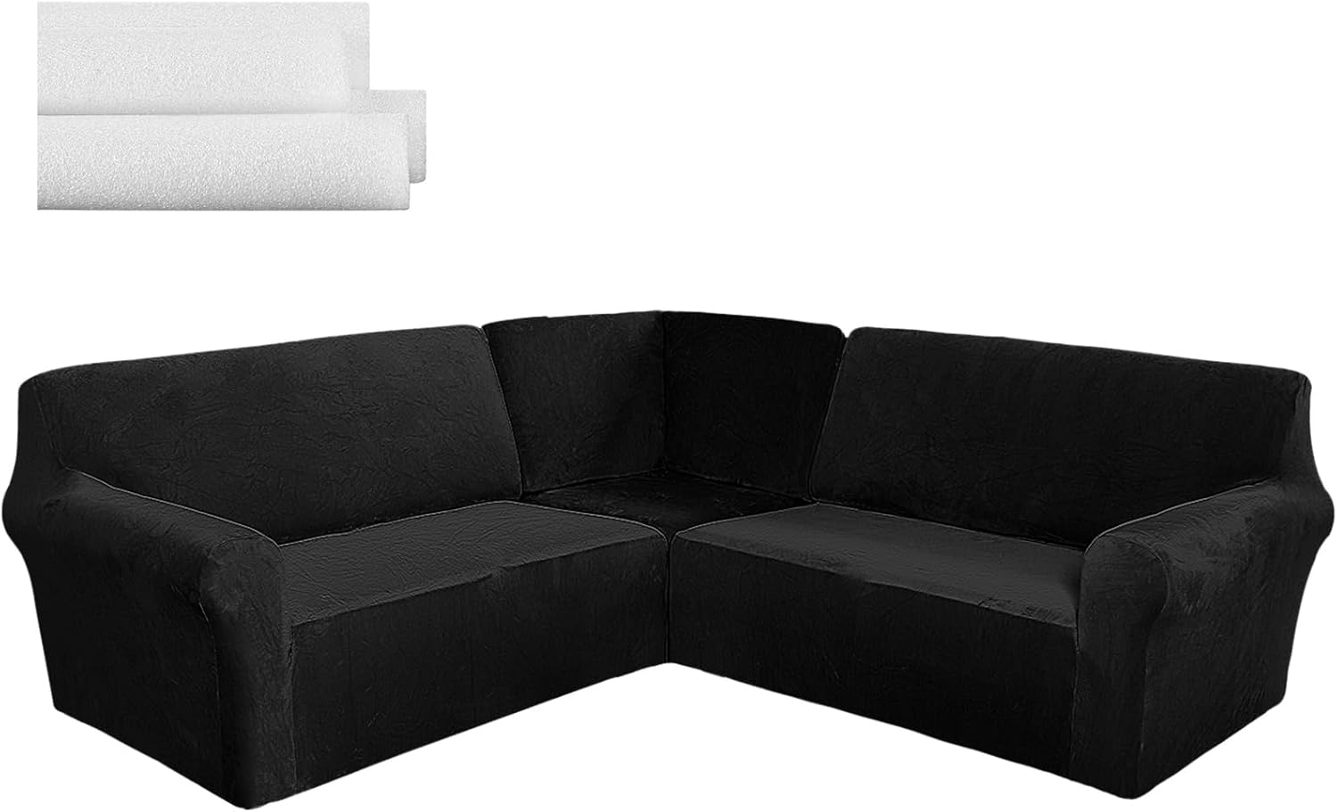 Modern Velvet Sofa Cover 2